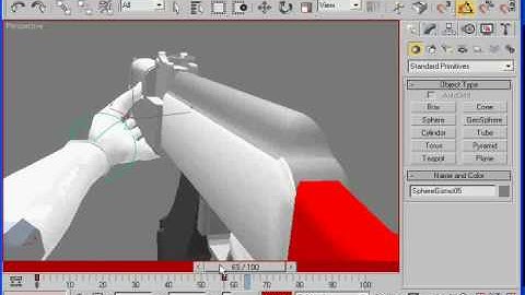 making my first 3ds max 9 animations-AK-47