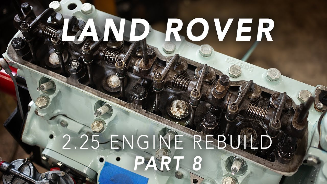Engine Developmets Rover 25 Engine Rebuild // Part 8 - Tappets & Rocker Shaft // Land Rover 2.25 ...