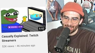 Hasanabi Reacts To Casually Explained: Twitch Streamers