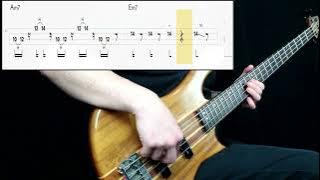 Red Hot Chili Peppers - Get On Top (Bass Cover) (Play Along Tabs In Video)