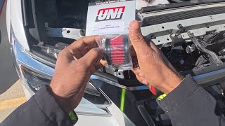 Lexus GX460 Secondary Air Injection Pump Filter Install (Foam Piece Removal)