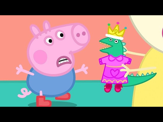 Peppa Pig And George Tidy Their Room! 🐷🦕 Peppa Pig Official Channel  Family Kids Cartoons 