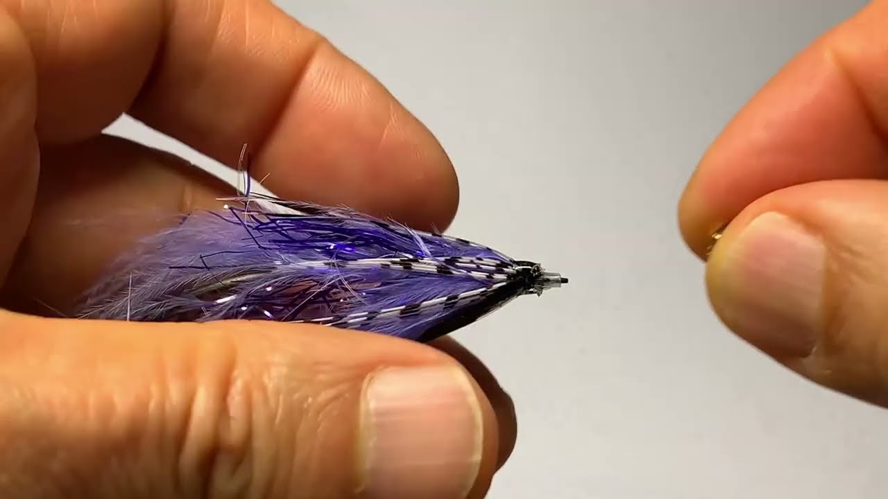 マラブーチューブ　パープルミスト with コーンヘッドを巻く(2022-12-13)