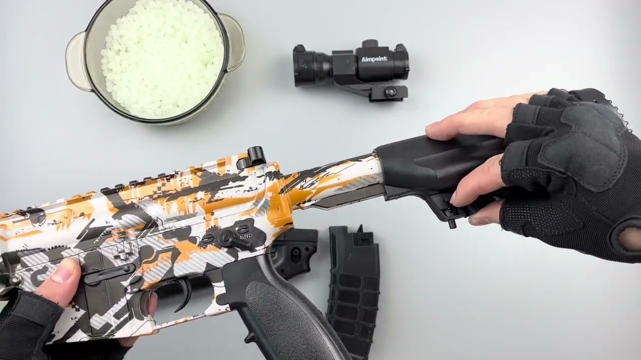 How to install a M416 Gel blaster? YouTube