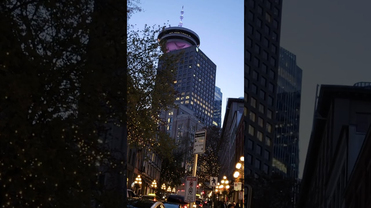 The Vancouver lookout, Vancouver's own cn tower is really beautiful 