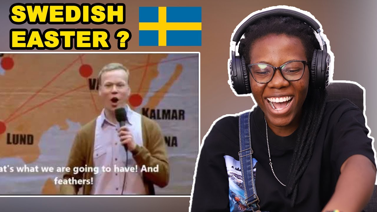 Americans Reaction To Johan Glans View of Easter (Swedish Comedy)