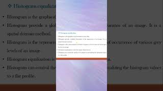 What is Histogram Equalization in DIP? Histogram kya hota hai? #shorts #ytshorts