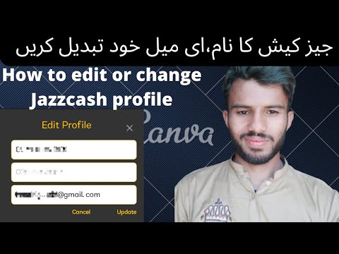 How to change jazzcash account name and email || Technical Gulabi ||2022