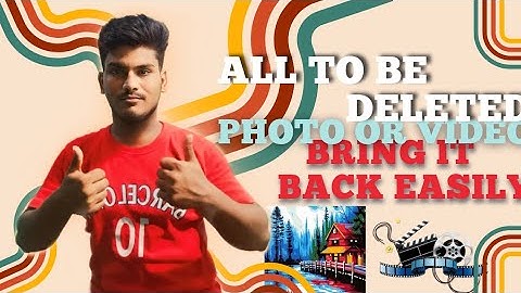 How To Recover Deleted Photos And Videos On Smartphone (Bangla)- Is it possible? | Technology Tanbin