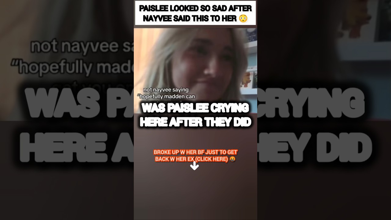 PaisLee Nelson ПЛАЧЕТ после того, как NayVee сказал это😳💔