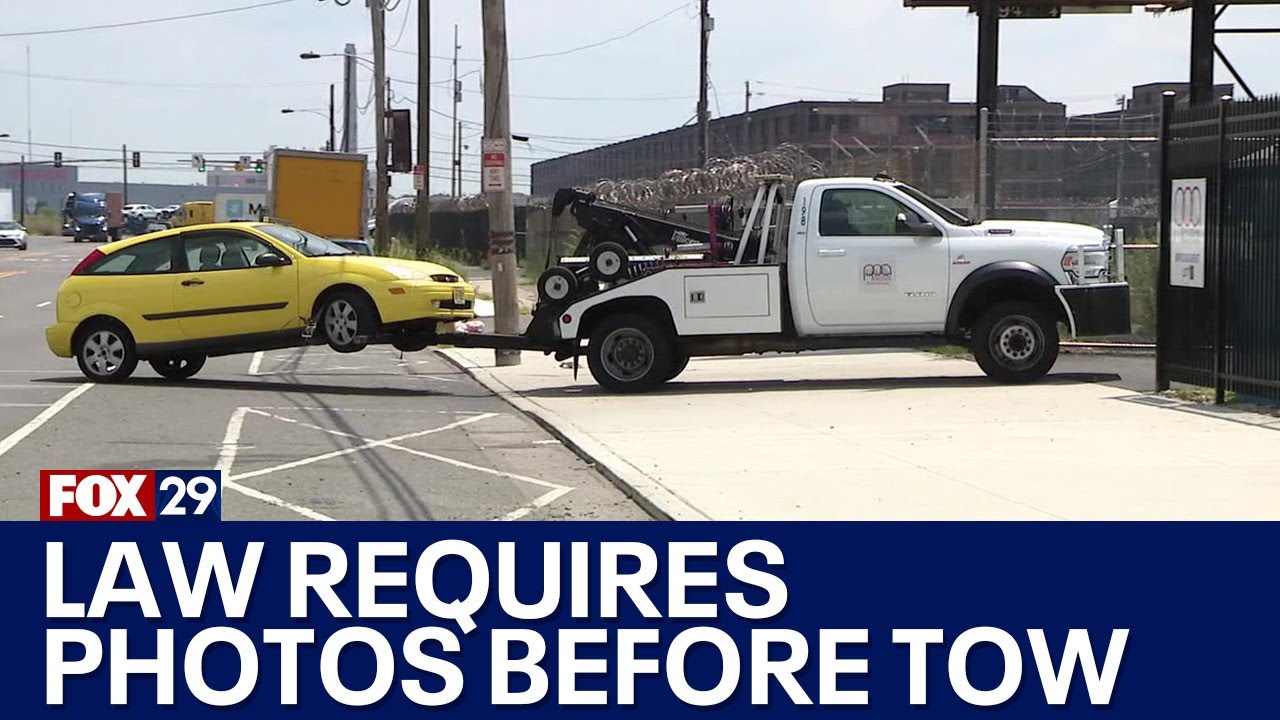 New PA law requires tow truck operators to snap photo of violation before towing vehicles