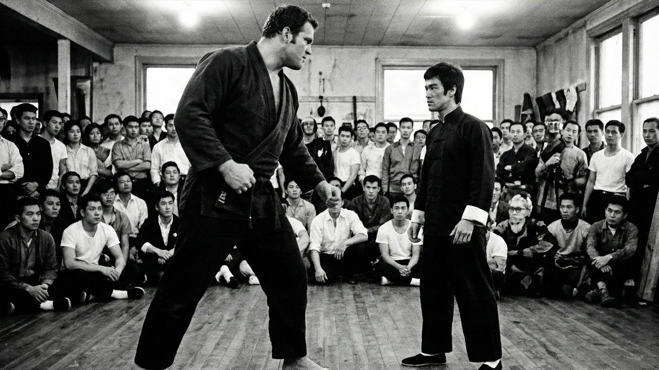 The Most Dangerous Man There Took One Step Forward — Bruce Lee Took None