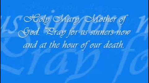 HAIL MARY (RELIGIOUS SONG) LYRICS