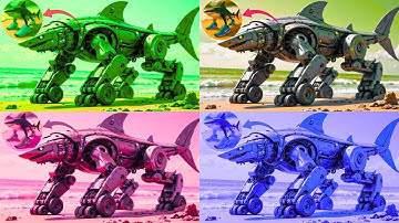 ITALIAN BRAINROT EXE 4 COLORS 4 MUSIC🎧SIGMA BOY x Brainrot-Extinction Race #TralaleroTralala #lyrics