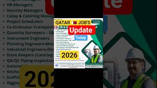 Qatar 🇶🇦 Job Update Today 2026 | New Helper Job Qatar #shorts #helperjob #gulfjobs