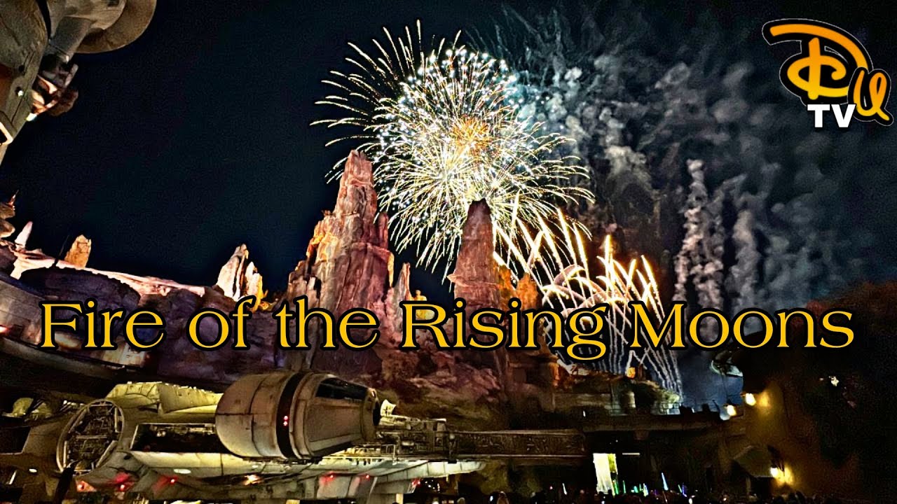 Fire of the Rising Moons- Disneyland's Galaxy's Edge Fireworks - YouTube