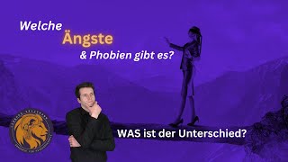 PHOBIE VS ANGST | Welche Ängste gibt es?