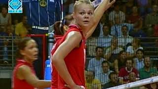 2002 Volleyball World Championship Semifinal Russia vs USA