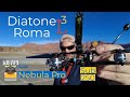 DIATONE ROMA L3 VISTA - NEBULA PRO - THE SMOOTHESTS FLYING SUB 250 QUAD Budget HD Quad "CRASH"