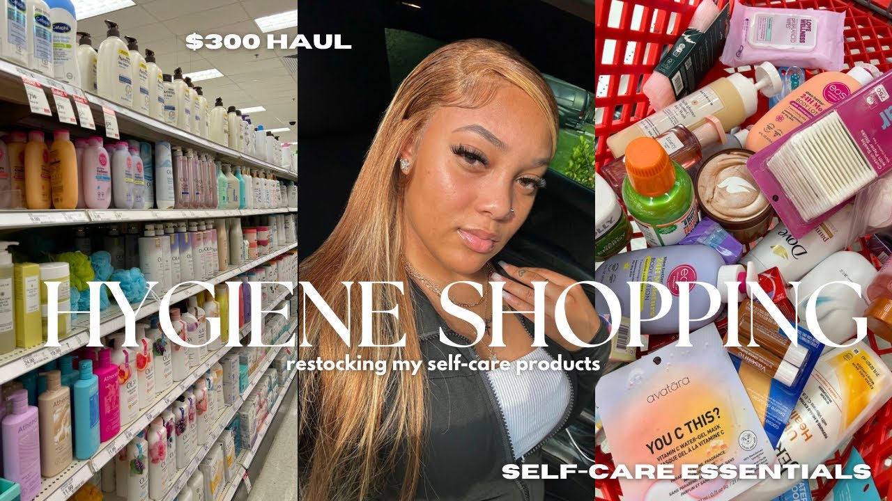 come HYGIENE SHOPPING w/ me : target finds + $300 haul !