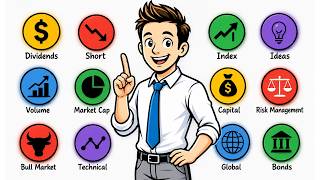 Every Stock Market Term Explained in 10 Minutes | 100 Stock Market Terms Explained