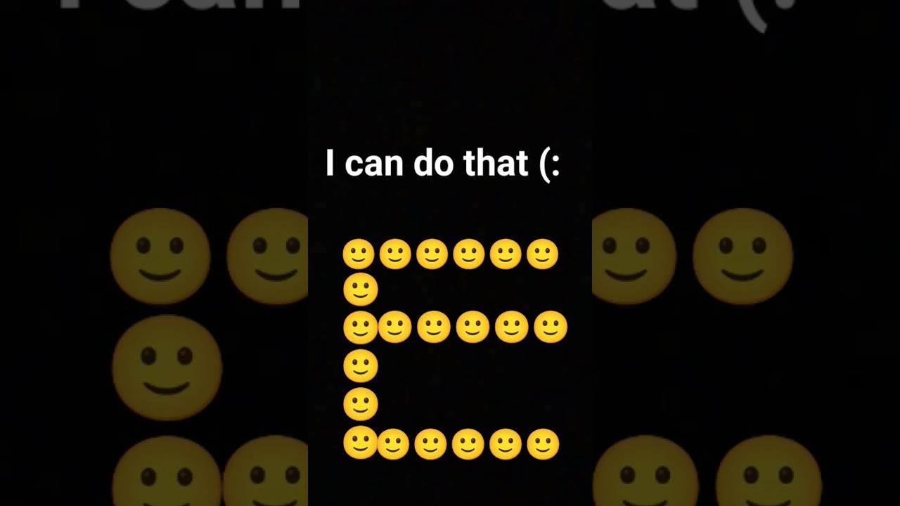 make a e on your first emoji (: 