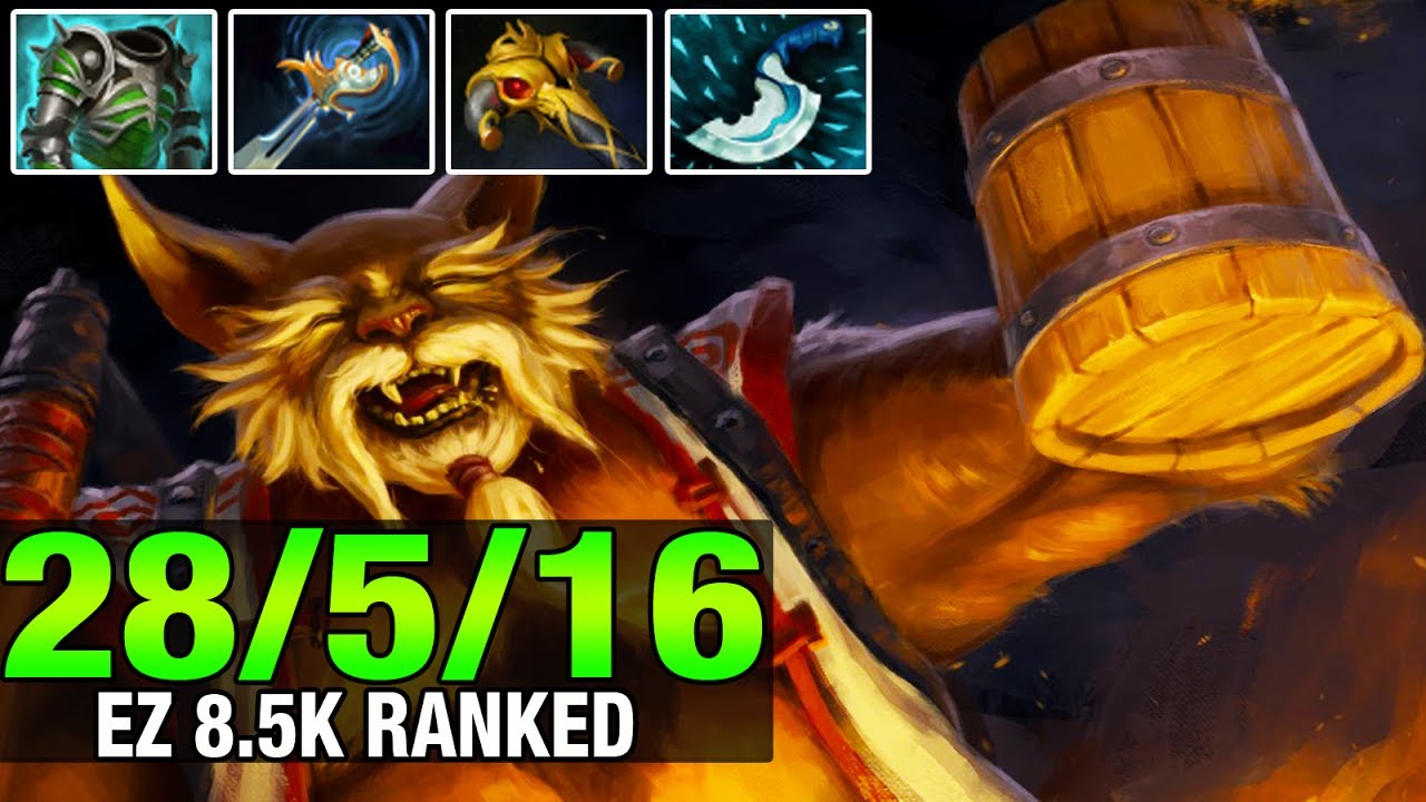 EZ 8.5K MMR RANKED - Chessie 8.5K MMR Plays Brewmaster with 28 kills - Dota 2