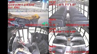 Video shows AISD school bus crash at US 290, Mopac bridge