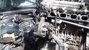 How to replace Toyota Corolla VVT-i engine project: Part 40/52 Toyota VVT-i engine lift up process