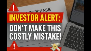 🚨 Investor Alert: Don’t Make This Costly Mistake! 💸