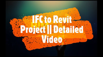 IFC Conversion into Revit project || Detailed video || BIM Guru