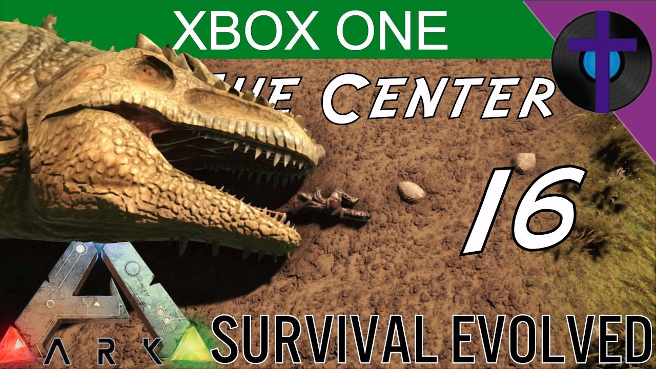 Taming A Giganotosaurus Ark Survival Evolved The Center Xbox One Ep 16 By Saintie Dj