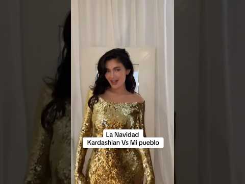 La Navidad de las kardashians Vs la Navidad en pueblo