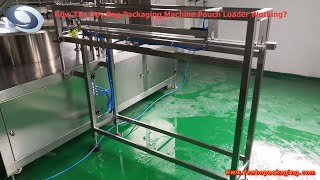 How The Doy Bag Packaging Machine Pouch Loader Working