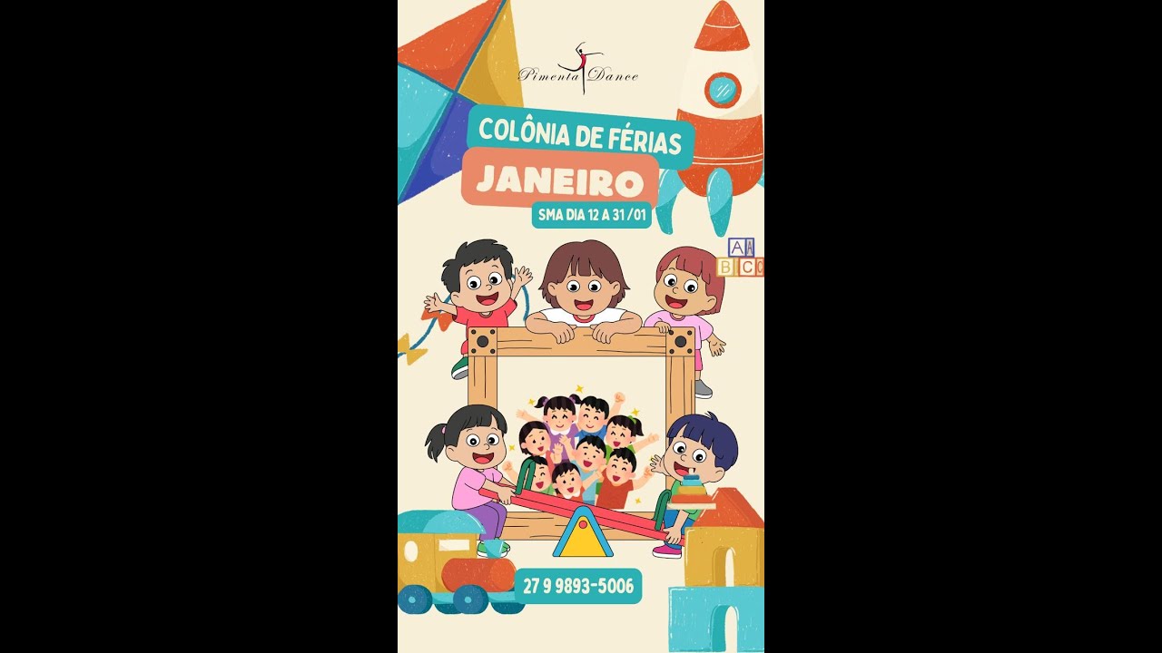 Guia da XXI Colônia de Férias Pimenta Dance 2026