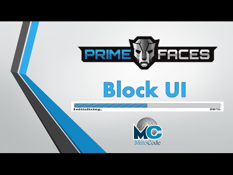 Primefaces Interface Block