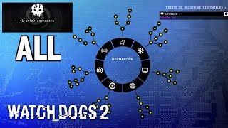 Watch Dogs 2: All Research Points Location / Position & How to get it