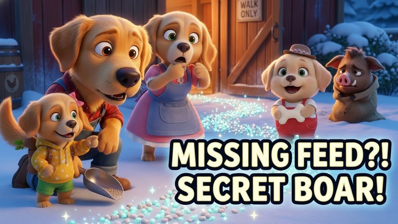 The Ben Family Farm – The Vanishing Feed Mystery & The Wild Boar Secret! 🐗🌽 Winter Safety + Kindness