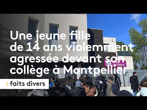Une jeune fille de 14 ans violemment agressée devant son collège à Montpellier