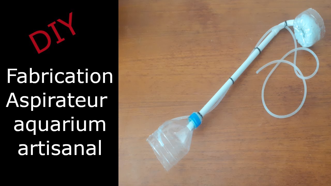 DIY #TUTO Fabrication aspirateur aquarium artisanal - YouTube