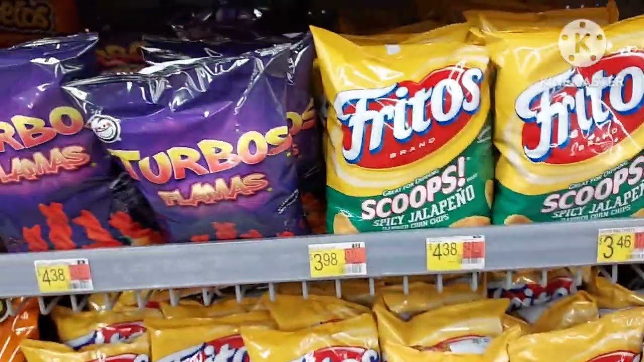 Name Brand Chips Snacks 🛒 Cheetos Varieties Fritos Tostitos Turbos Flames Ruffles Wal-Mart