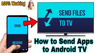 How to Send Files to Android Tv | Share Files from Android Mobile To Android Tv | 2022 | #mitv #mi screenshot 5