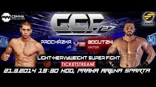 Jiří Procházka vs. Viktor Bogutzki -93kg, GCF 27.
