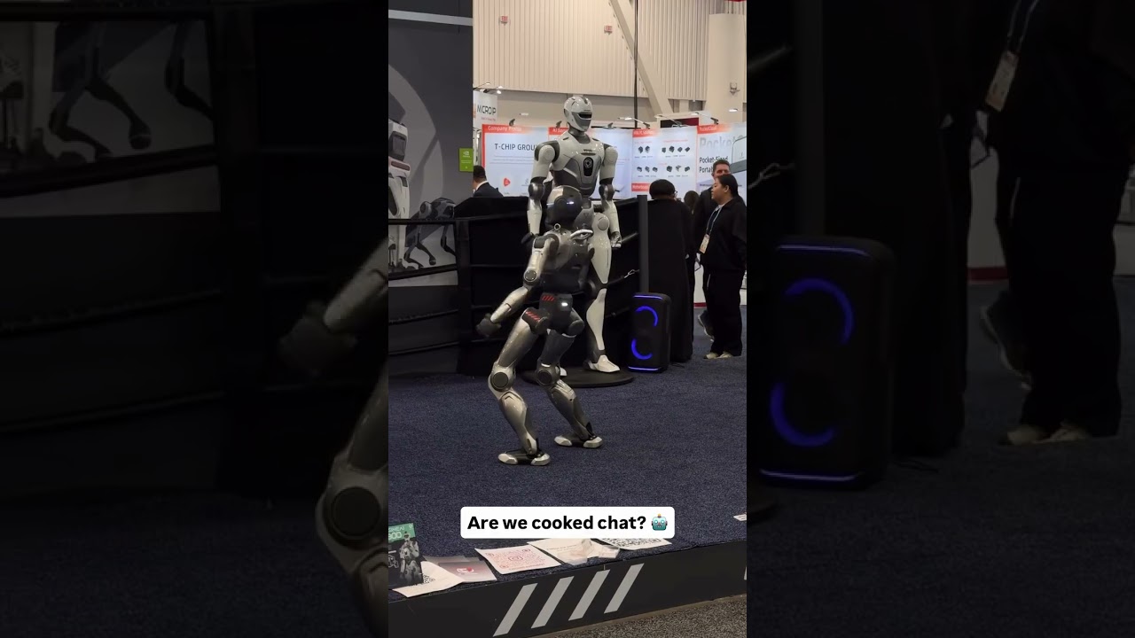 This Robot Can Kickbox Better Than Humans 🤖🥊 #ces2026