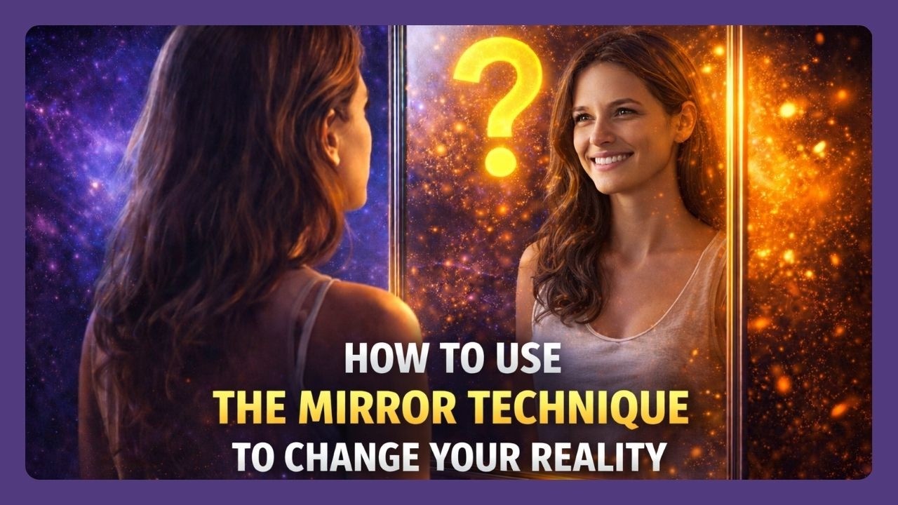 Why Affirmations Fail Until Your Self-Image Changes (Try This Mirror Ritual)