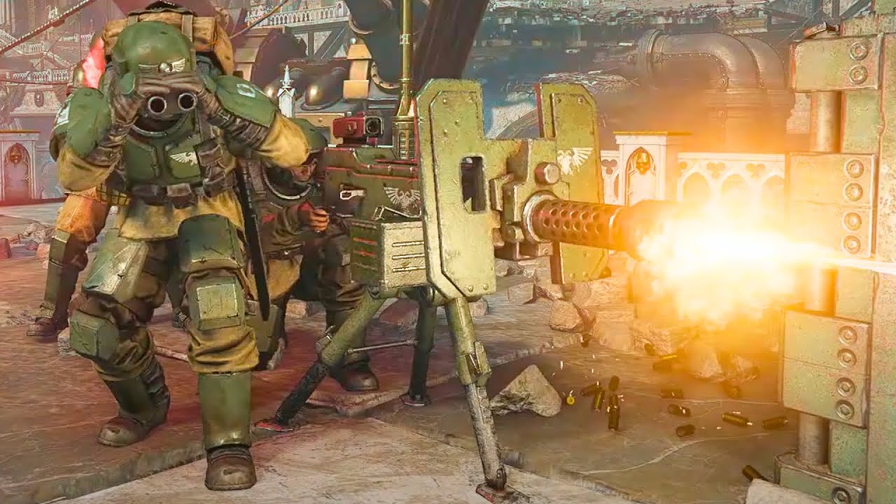 Тираниды атакуют город Империума | Space Marine 2