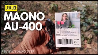 The best microphone  for youtube | MAONO AU 400 mic test review | Noise / Sound Test