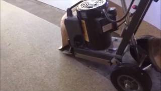 550 Flooring Scraper in Action.