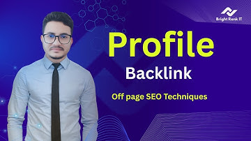 প্রোফাইল ব্যাকলিঙ্ক তৈরি করার পদ্ধতি - ২০২৫ | SEO টিউটোরিয়াল বাংলা | অফ পেজ SEO কৌশল