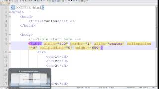 html tables basics part 2 attributes